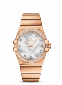 Omega Constellation Co-Axial 38 Red Gold / Diamond / Silver 123.55.38.21.52.001