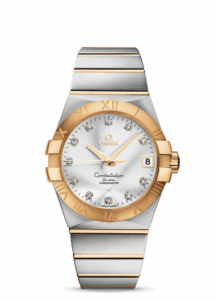 Omega Constellation Co-Axial 38 Stainless Steel / Yellow Gold / Silver 123.20.38.21.52.002