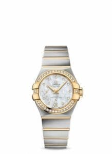 Omega Constellation Co‑Axial Master Chronometer 27 Small Seconds Stainless Steel / Yellow Gold / Diamond / MOP 127.25.27.20.55.002