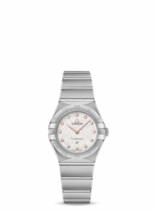 Omega Constellation Manhattan 25 Quartz Stainless Steel / Silver Silk 131.10.25.60.52.001