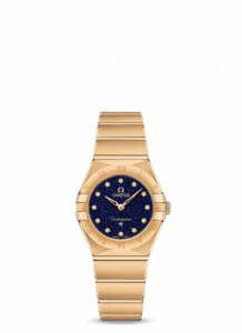 Omega Constellation Manhattan 25 Quartz Yellow Gold / Aventurine 131.50.25.60.53.001