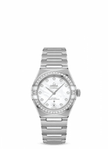 Omega Constellation Manhattan 29 Co-Axial Master Chronometer Stainless Steel / MOP / Diamond 131.15.29.20.55.001