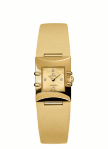 Omega Constellation Quadra Quartz 19.3 Yellow Gold / Yellow MOP 1631.77.60