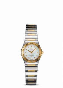 Omega Constellation Quartz 22.5 My Choice Stainless Steel / Yellow Gold / MOP 1361.71.00