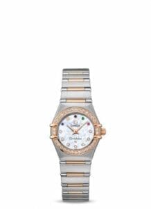 Omega Constellation Quartz 22.5 Stainless Steel / Red Gold / Diamond / Beijing Olympics 2008 111.25.23.60.55.002