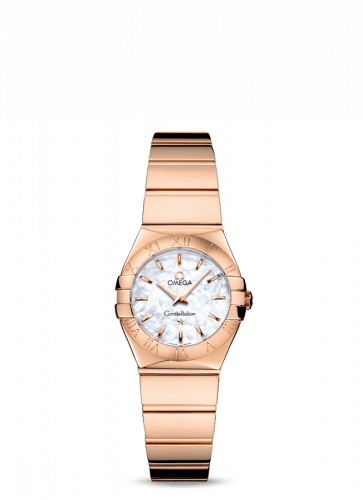 Omega Constellation Quartz 24 Polished Red Gold / MOP 123.50.24.60.05.003
