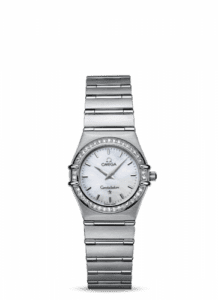 Omega Constellation Quartz 25.5 '95 Stainless Steel / Diamond / MOP 1476.71.00