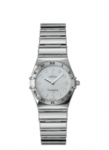 Omega Constellation Quartz 25.5 My Choice White Gold / White 1173.76.00
