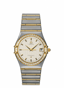 Omega Constellation Quartz 33.5 Stainless Steel / Yellow Gold / Diamond / Silver 1217.30.00