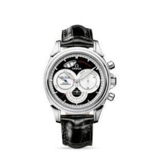 Omega De Ville Co-Axial 41 Chronoscope Stainless Steel / Black 4850.50.31