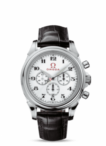 Omega De Ville Co-Axial 41 Chronoscope Stainless Steel / White / Olympic Timeless 4846.20.32