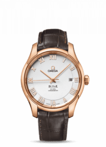 Omega De Ville Co-Axial 41 Red Gold / Silver Diamond 431.53.41.21.52.001