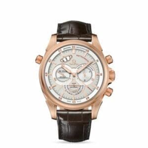 Omega De Ville Co-Axial 44 Chronoscope Rattrapante II Red Gold / Silver 422.53.44.51.02.002