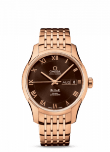 Omega De Ville Co-Axial Annual Calendar Red Gold / Brown / Bracelet 431.50.41.22.13.001