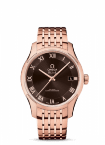 Omega De Ville Hour Vision Master Chronometer Sedna Gold / Brown / Bracelet 433.50.41.21.13.001