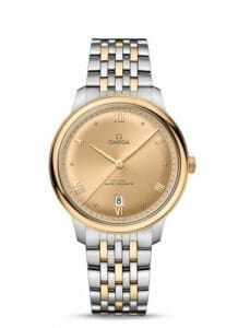 Omega De Ville Master Chronometer Stainless Steel - Yellow Gold / Champagne / Bracelet 434.20.40.20.08.001