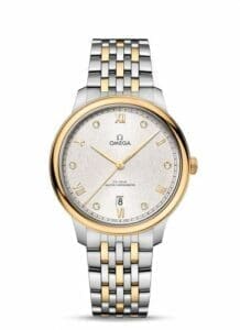 Omega De Ville Master Chronometer Stainless Steel - Yellow Gold / Silver - Diamond / Bracelet 434.20.40.20.52.001