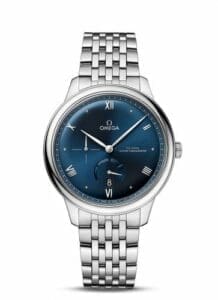 Omega De Ville Power Reserve Master Chronometer Stainless Steel / Blue / Bracelet 434.10.41.21.03.002