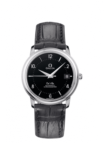 Omega De Ville Prestige Automatic 34.7 Stainless Steel / Black 4800.50.01
