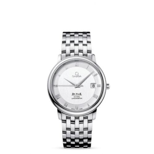 Omega De Ville Prestige Co-Axial 36.5 Stainless Steel / Silver / Bracelet 4574.31.01