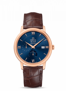 Omega De Ville Prestige Co-Axial 39.5 Power Reserve Red Gold / Blue 424.53.40.21.03.002