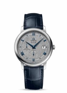 Omega De Ville Prestige Co-Axial 39.5 Power Reserve Stainless Steel / Vintage Grey Silk 424.13.40.21.06.002