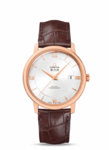 Omega De Ville Prestige Co-Axial 39.5 Red Gold / Silver 424.53.40.20.02.001