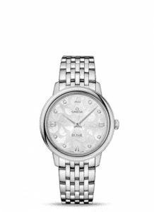 Omega De Ville Prestige Quartz 32.7 Butterfly Stainless Steel / Silver / Bracelet 424.10.33.60.52.001