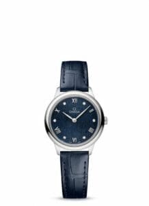 Omega De Ville Quartz 27.5 Stainless Steel / Blue - Diamond 434.13.28.60.53.002