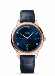 Omega De Ville Small Seconds Master Chronometer Sedna Gold / Blue 434.53.41.20.03.001