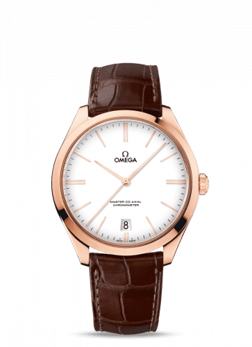 Omega De Ville Trésor Master Co-Axial Sedna Gold / White Enamel 432.53.40.21.04.001