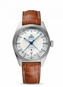 Omega Globemaster Annual Calendar Stainless Steel / White 130.33.41.22.02.001