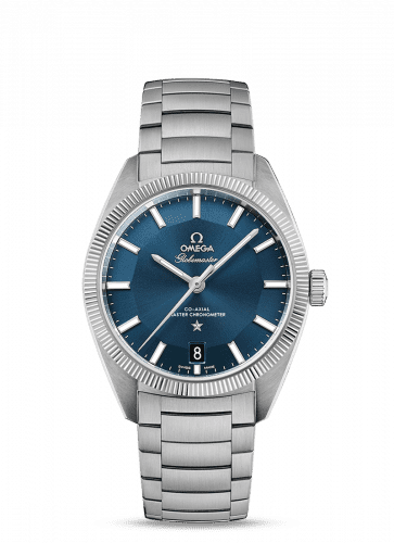 Omega Globemaster Stainless Steel / Blue / Bracelet 130.30.39.21.03.001