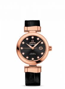 Omega LadyMatic Co-Axial 34 Red Gold / Black 425.63.34.20.51.001