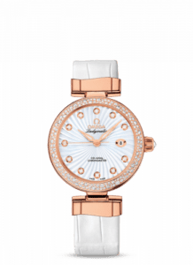 Omega LadyMatic Co-Axial 34 Red Gold / Diamond / MOP 425.68.34.20.55.001