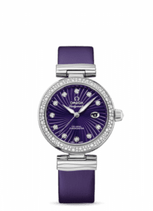 Omega LadyMatic Co-Axial 34 Stainless Steel / Diamond / Purple 425.37.34.20.60.001