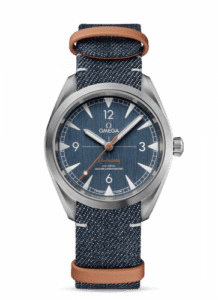 Omega Railmaster Omega Co-Axial Master Chronometer 40 Stainless Steel / Blue / NATO 220.12.40.20.03.001