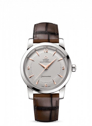 Omega Seamaster 1948 Central Seconds Platinum / Silver / Alligator 511.93.38.20.99.002