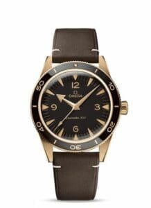 Omega Seamaster 300 Master Chronometer Bronze Gold / Brown / Strap 234.92.41.21.10.001