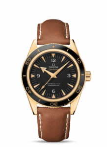Omega Seamaster 300 Master Co-Axial Yellow Gold / Black / Strap 233.62.41.21.01.001