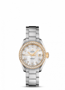 Omega Seamaster Aqua Terra 150M Co-Axial 30 Stainless Steel / Yellow Gold / Diamond / MOP / Bracelet 231.25.30.20.55.004
