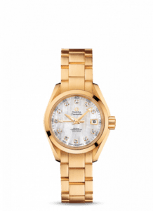 Omega Seamaster Aqua Terra 150M Co-Axial 30 Yellow Gold / MOP / Bracelet 231.50.30.20.55.002
