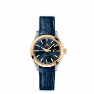 Omega Seamaster Aqua Terra 150M Co-Axial 34 Stainless Steel / Yellow Gold / Blue / Bracelet / Olympic Collection London 2012 522.23.34.20.03.001