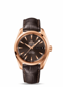 Omega Seamaster Aqua Terra 150M Co-Axial 38.5 Annual Calendar Red Gold / Grey 231.53.39.22.06.001