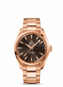 Omega Seamaster Aqua Terra 150M Co-Axial 38.5 Annual Calendar Red Gold / Grey / Bracelet 231.50.39.22.06.001