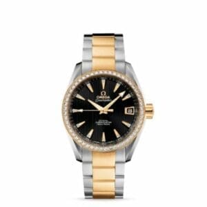 Omega Seamaster Aqua Terra 150M Co-Axial 38.5 Stainless Steel / Yellow Gold / Diamond / Black / Bracelet 231.25.39.21.51.002