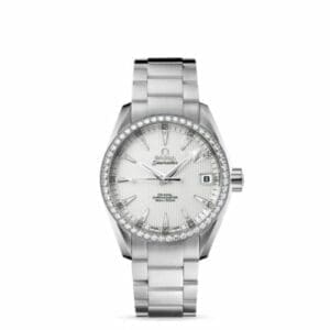 Omega Seamaster Aqua Terra 150M Co-Axial 38.5 White Gold / Diamond / Silver / Bracelet 231.55.39.21.52.001