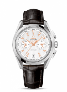 Omega Seamaster Aqua Terra 150M Co-Axial 43 GMT Chronograph Stainless Steel / Silver 231.13.43.52.02.001