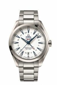 Omega Seamaster Aqua Terra 150M Co-Axial 43 GMT Titanium / White / Bracelet / GoodPlanet 231.90.43.22.04.001