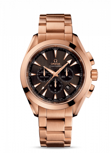 Omega Seamaster Aqua Terra 150M Co-Axial 44 Chronograph Red Gold / Grey / Bracelet 231.50.44.50.06.001